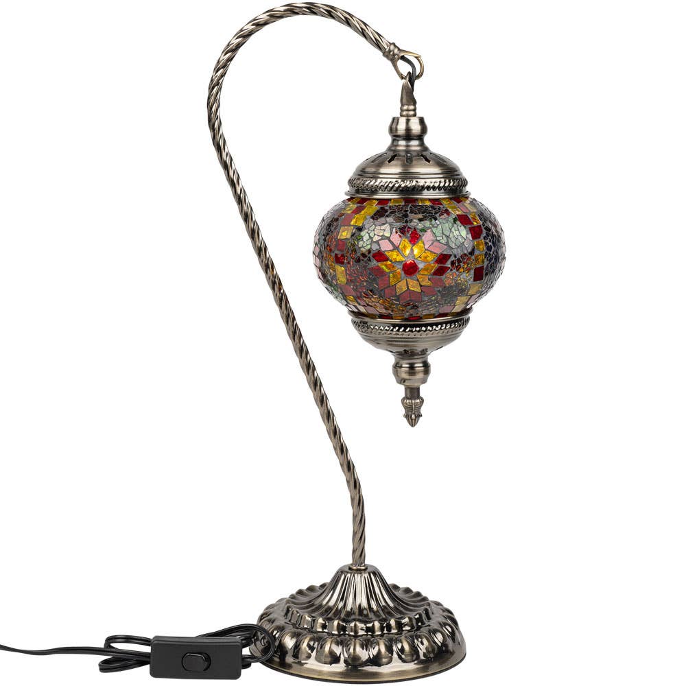MOSAIC ASSORTED COLORS LAMP