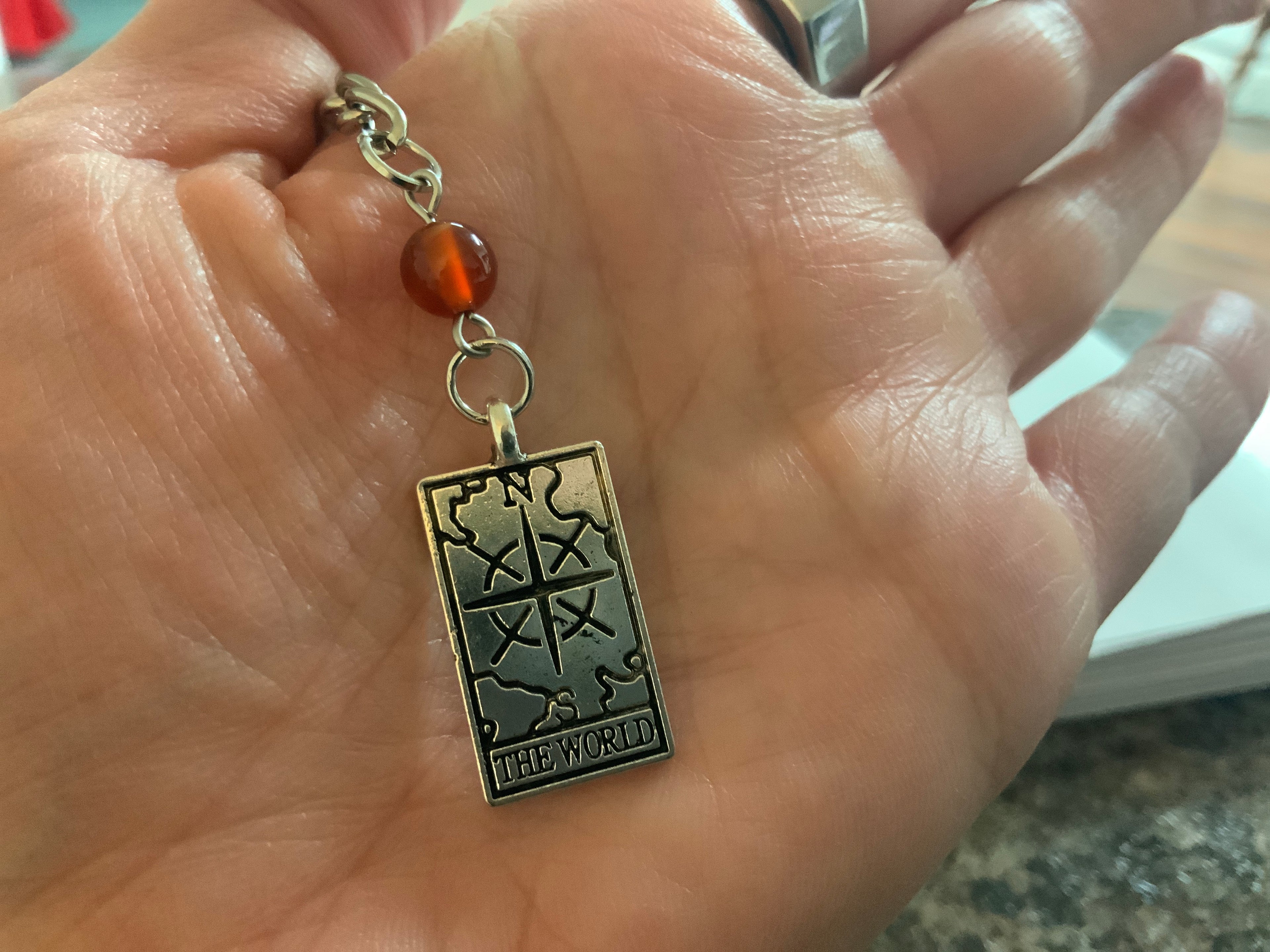 Mini world keychain