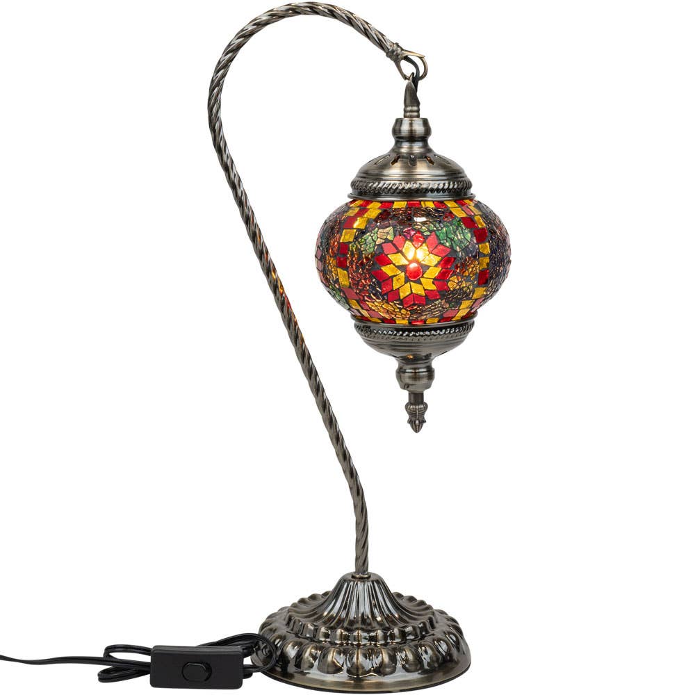 MOSAIC ASSORTED COLORS LAMP