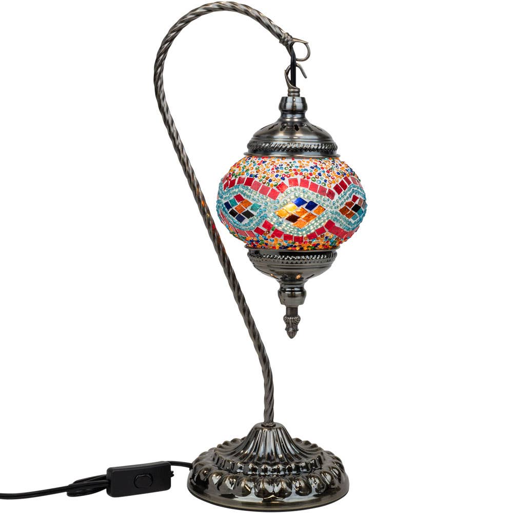 MOSAIC ASSORTED COLORS LAMP