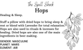Witchuals - Rituals & Spellwork Apothecary - Hops