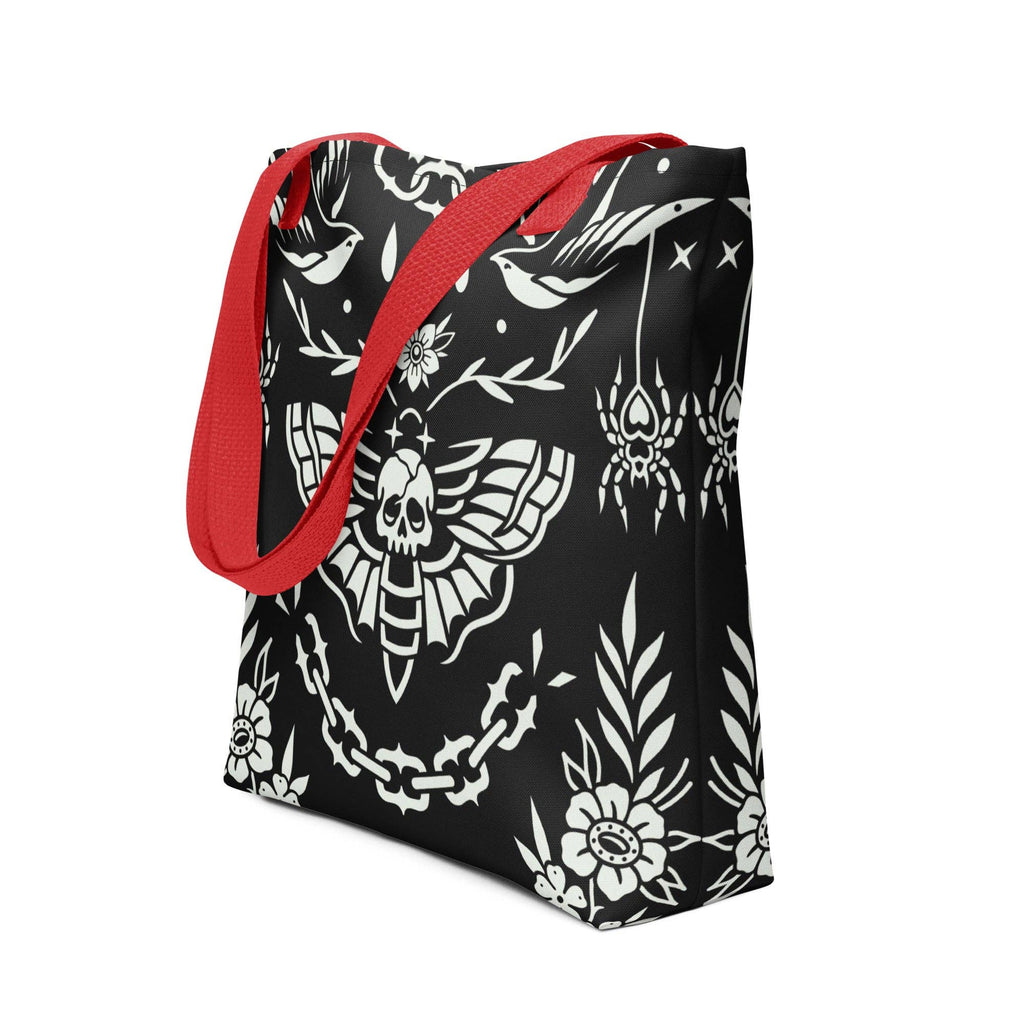 Old School Ink Tote Bag
