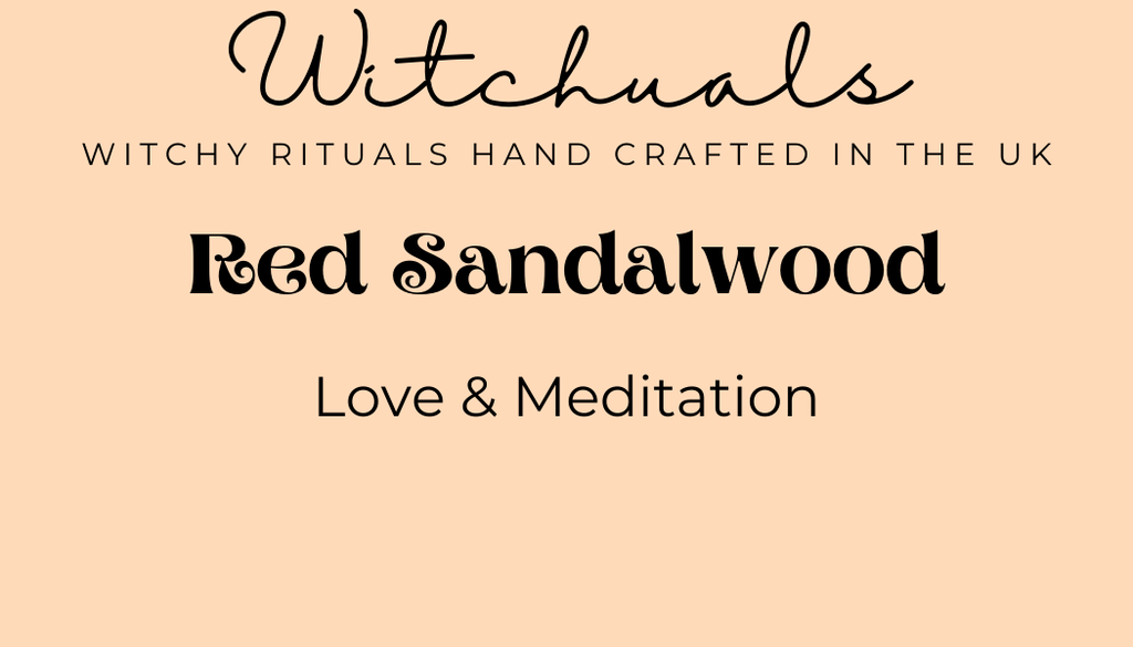 Witchuals - Rituals & Spellwork Apothecary - Red Sandalwood