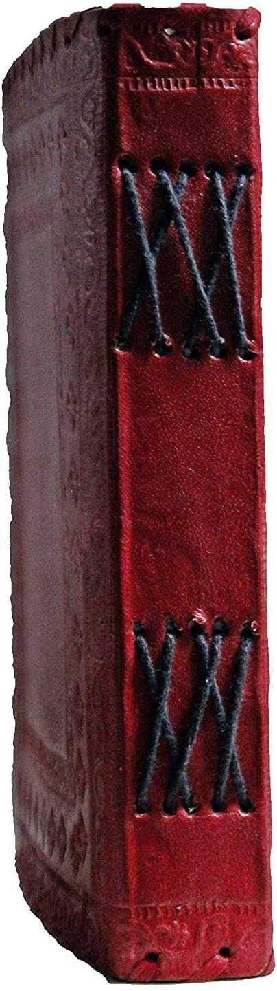 Leather Journal for Men and Women Leather Diary to Write Poems,Sketchbook, Record Keeping Notebook Personal Memoir with Lock and Key - Unlined 7 Inches