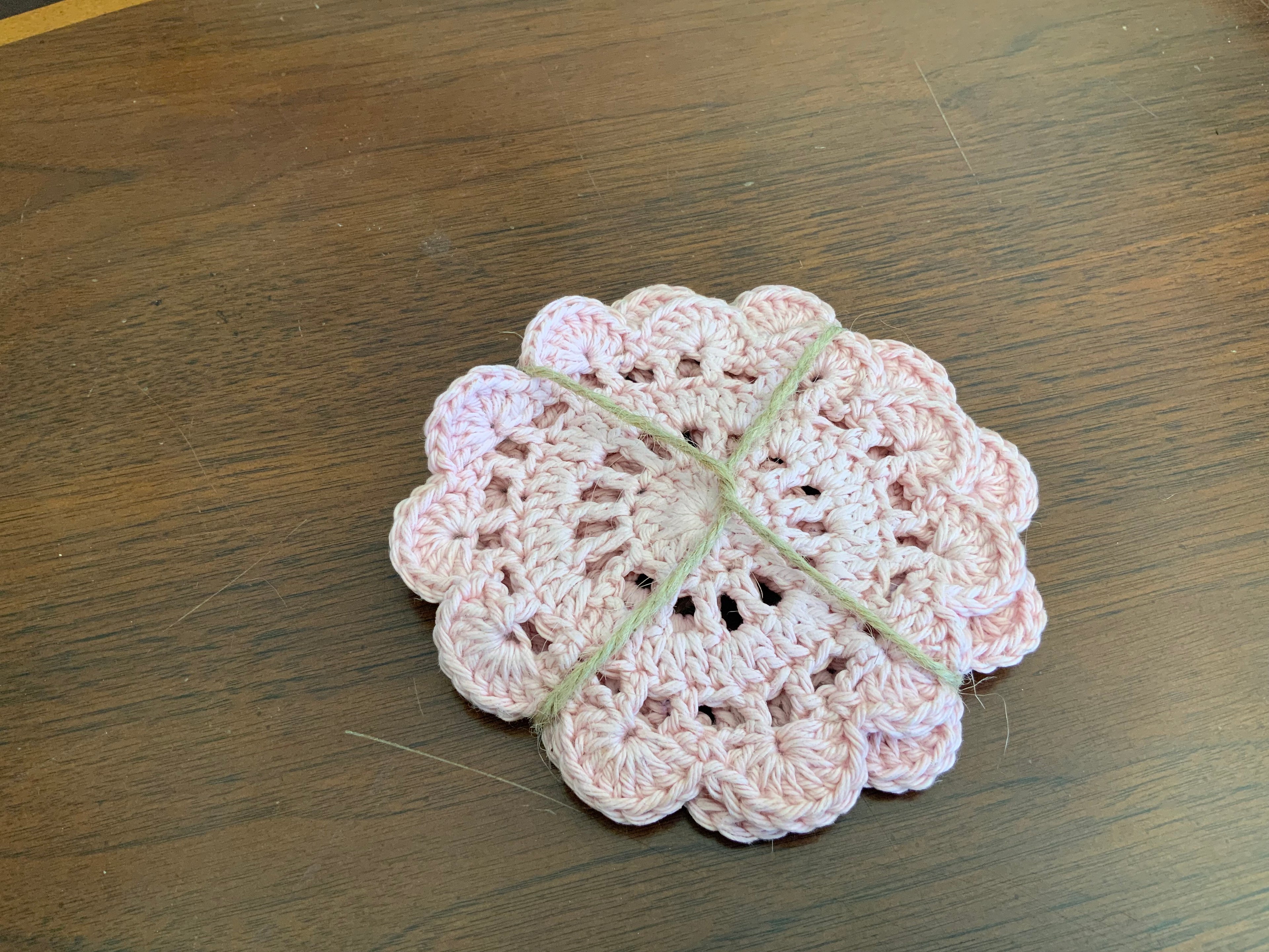 Doily Coasters