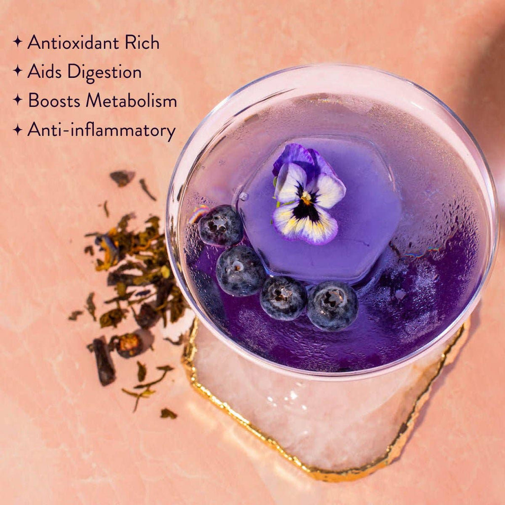 Blueberry Cheesecake Oolong Iced Tea