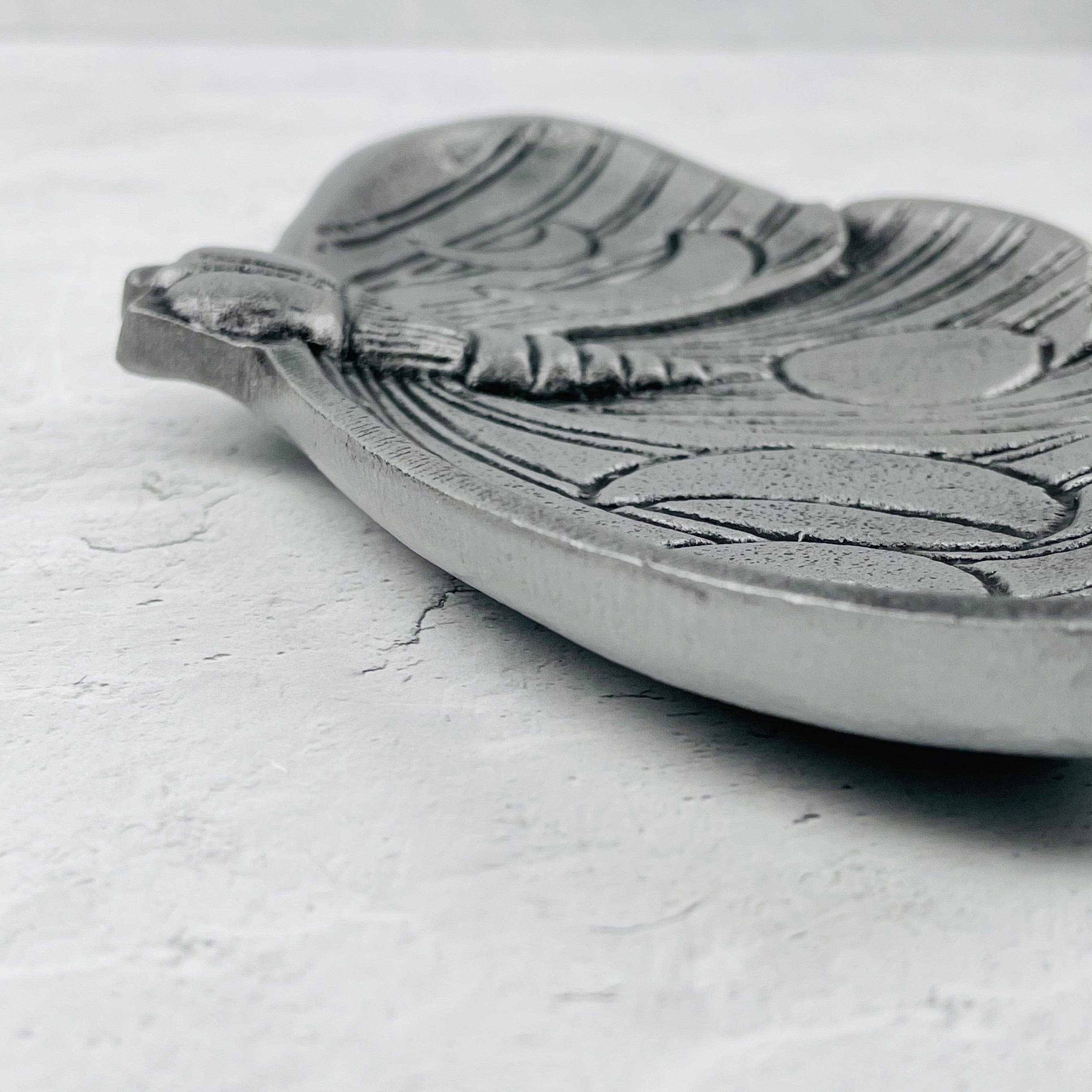 Crystal Moth Jewelry Holder Tray - Moon Phase Design