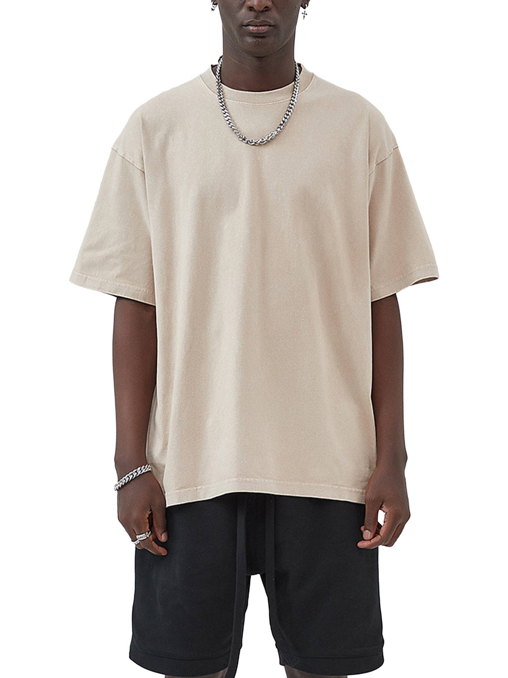 Punks Not Dead Acid washed Oversized T