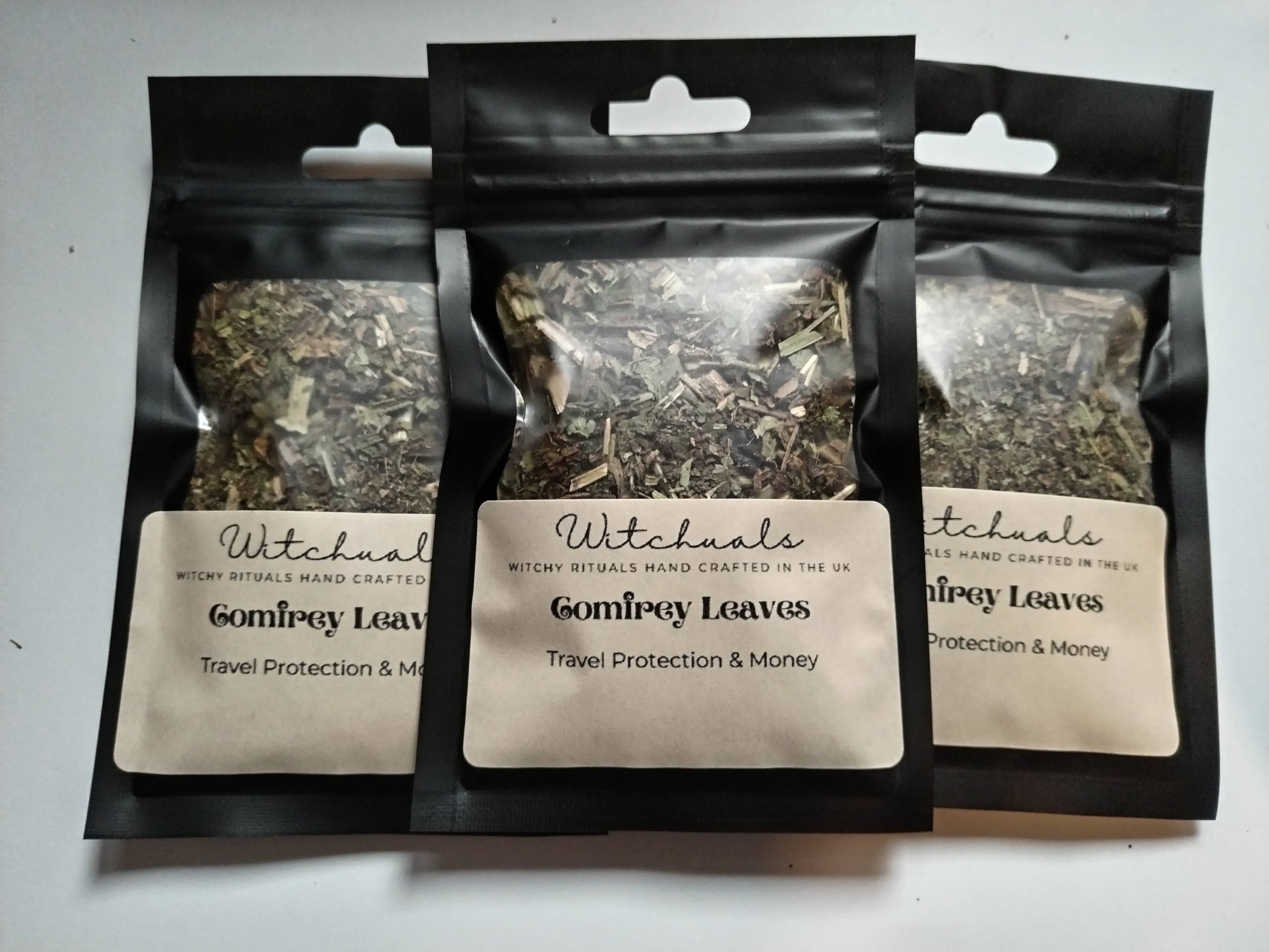 Witchuals - Rituals & Spellwork Apothecary - Comfrey Leaves