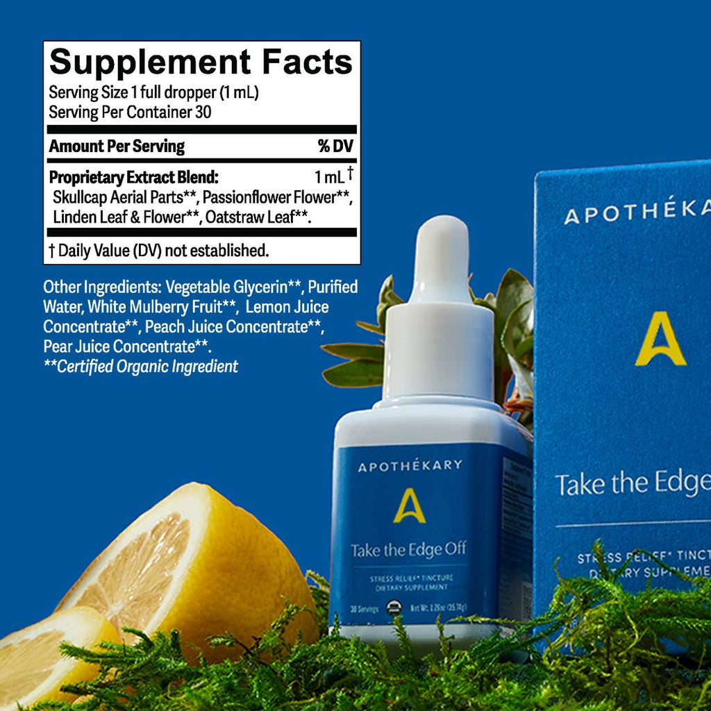 Take the Edge Off® - stress and tension relief herbal drops