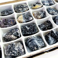 Crystal Fluorite Chunk By Box - Box of 24 Pieces (BOX-48)