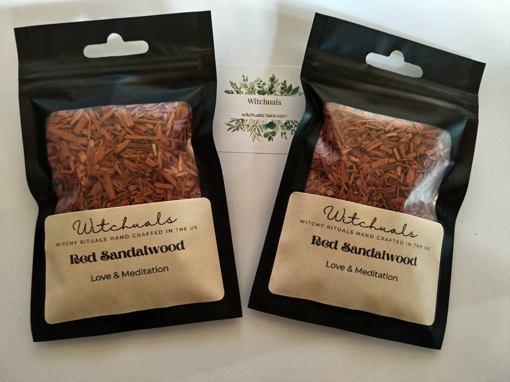Witchuals - Rituals & Spellwork Apothecary - Red Sandalwood