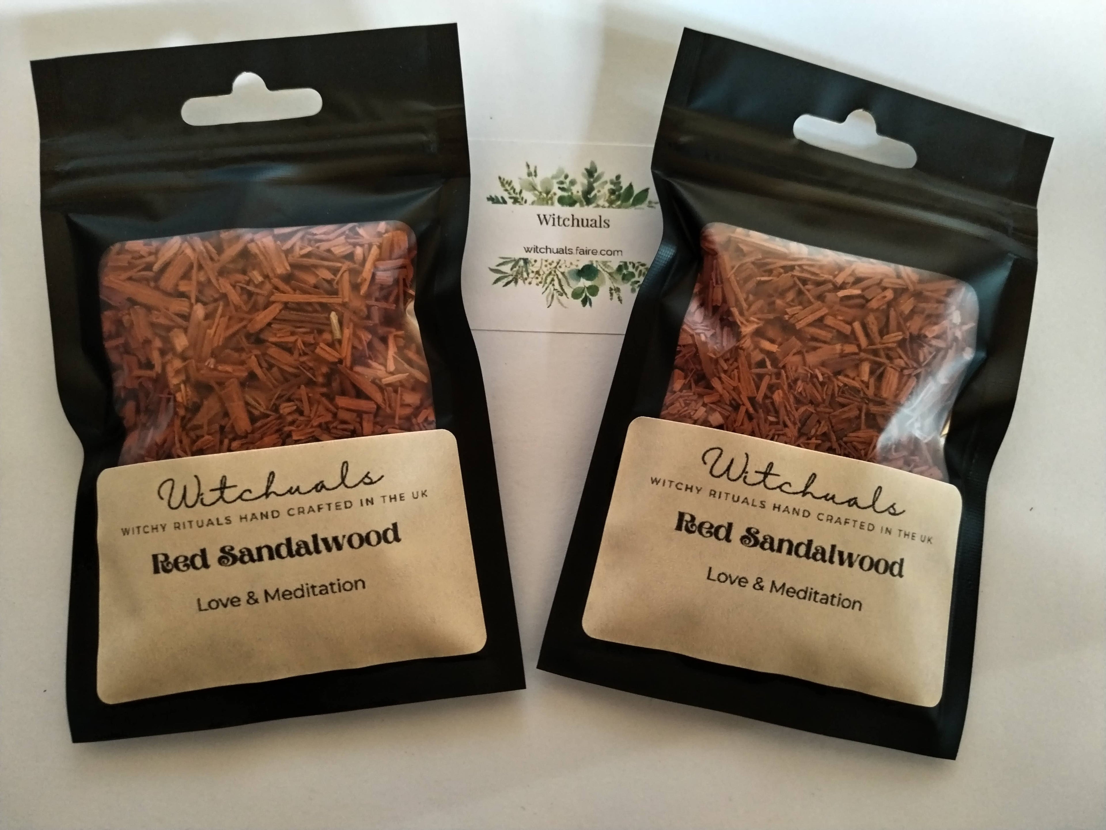 Witchuals - Rituals & Spellwork Apothecary - Red Sandalwood