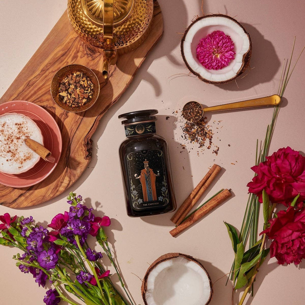 The Emperor: Green Chaga Chai with Lion's Mane and Reishi