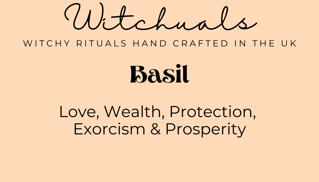Witchuals - Rituals & Spellwork Apothecary - Basil