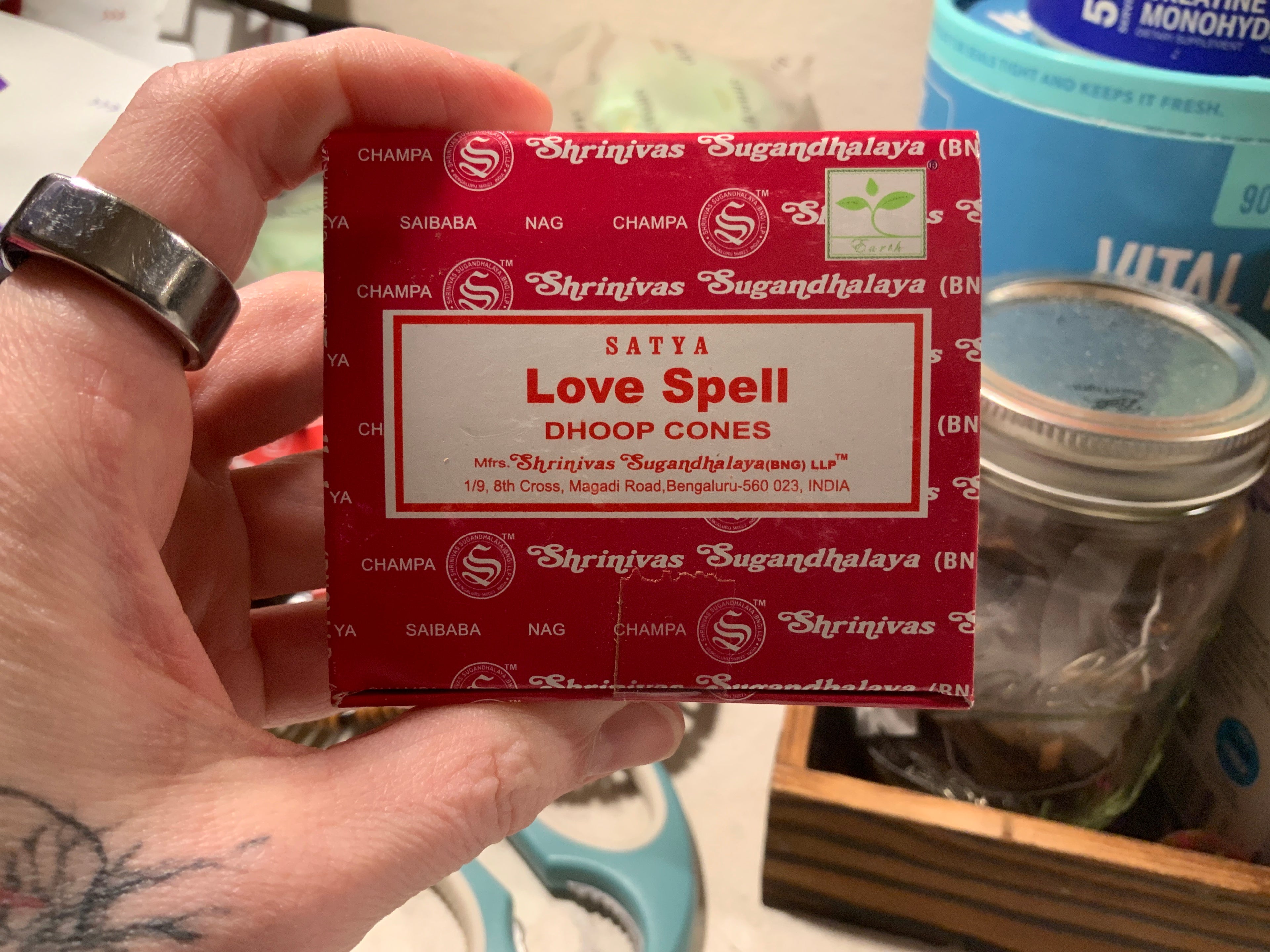 Love spell cone