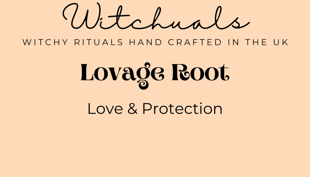 Witchuals - Rituals & Spellwork Apothecary - Lovage Root