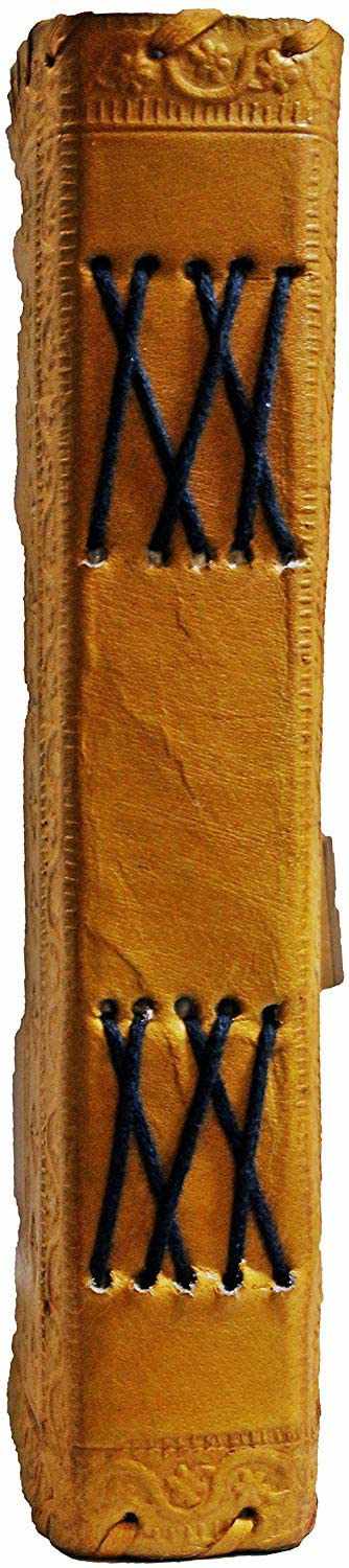 Leather Journal for Men and Women Leather Diary to Write Poems,Sketchbook, Record Keeping Notebook Personal Memoir with Lock and Key - Unlined 7 Inches