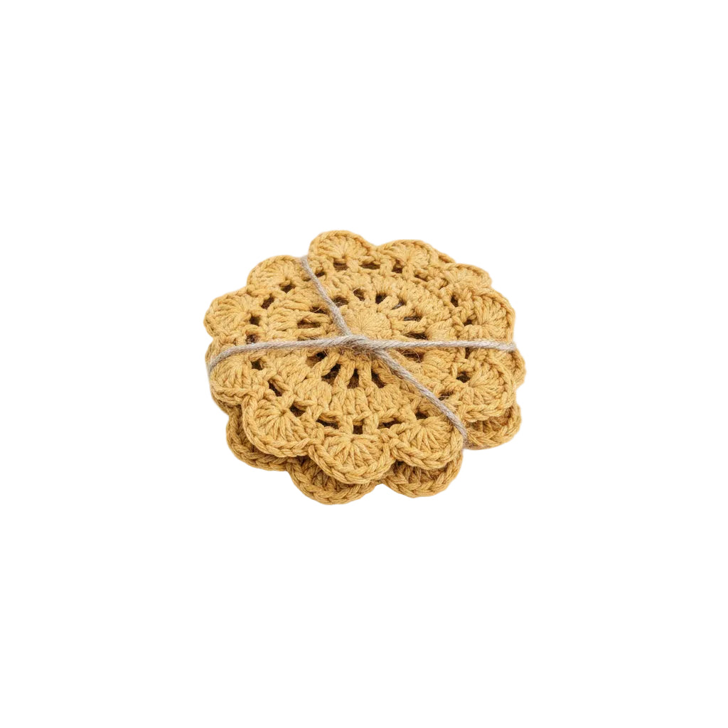 Doily Coasters