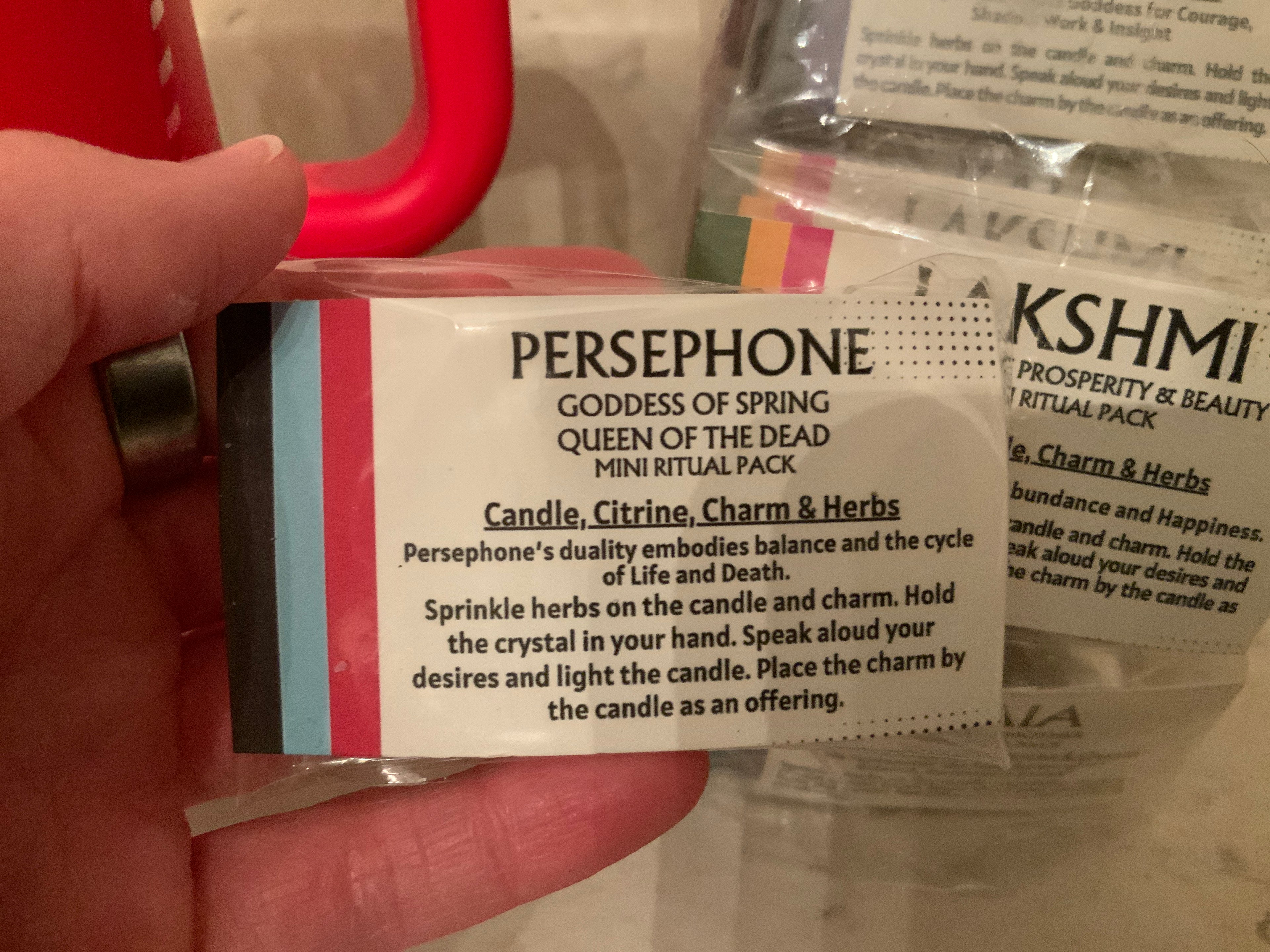 Persephone Mini Ritual Kit