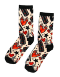 Novelty Socks - Love on Fire
