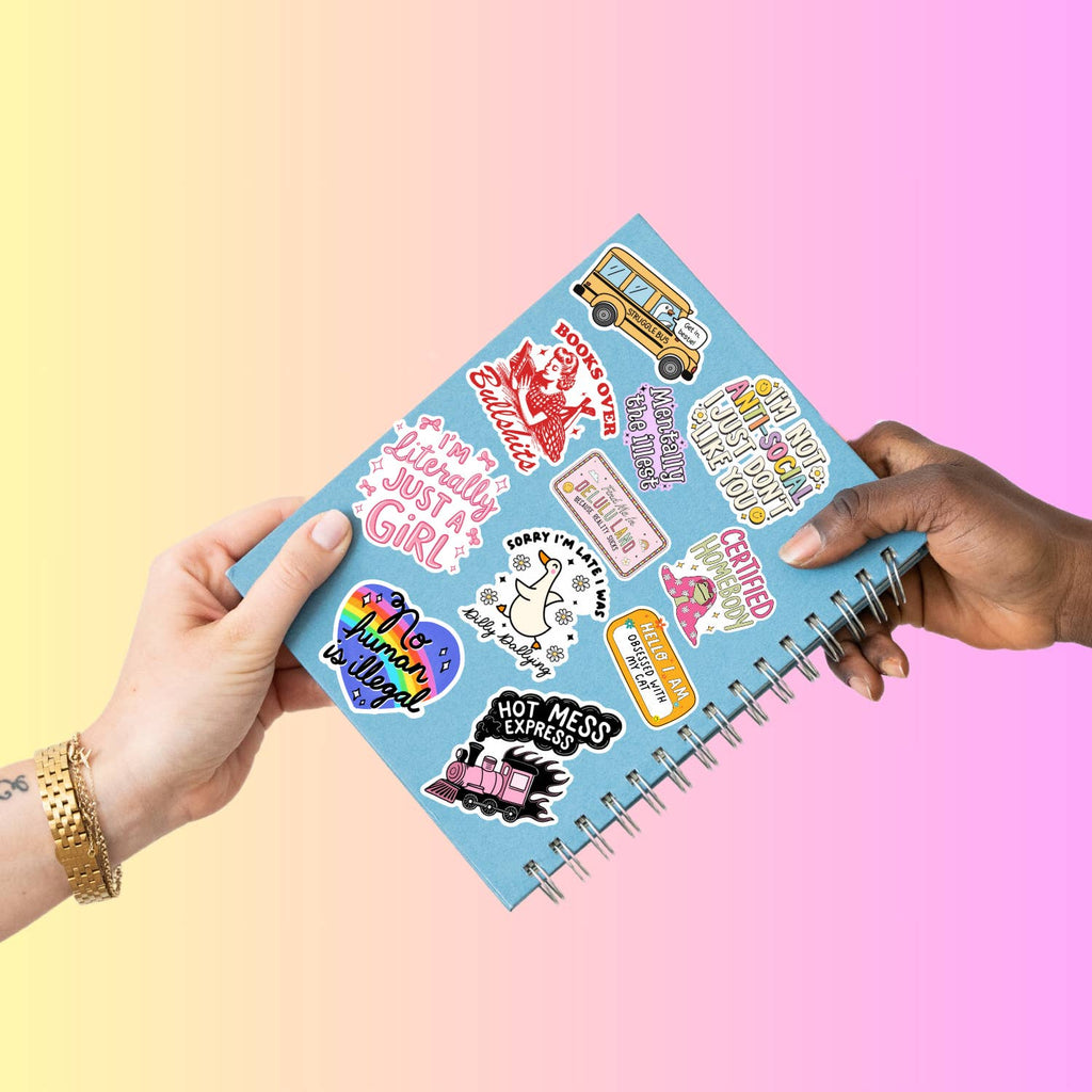 Girls Will Be Girls Witch Crew Sticker