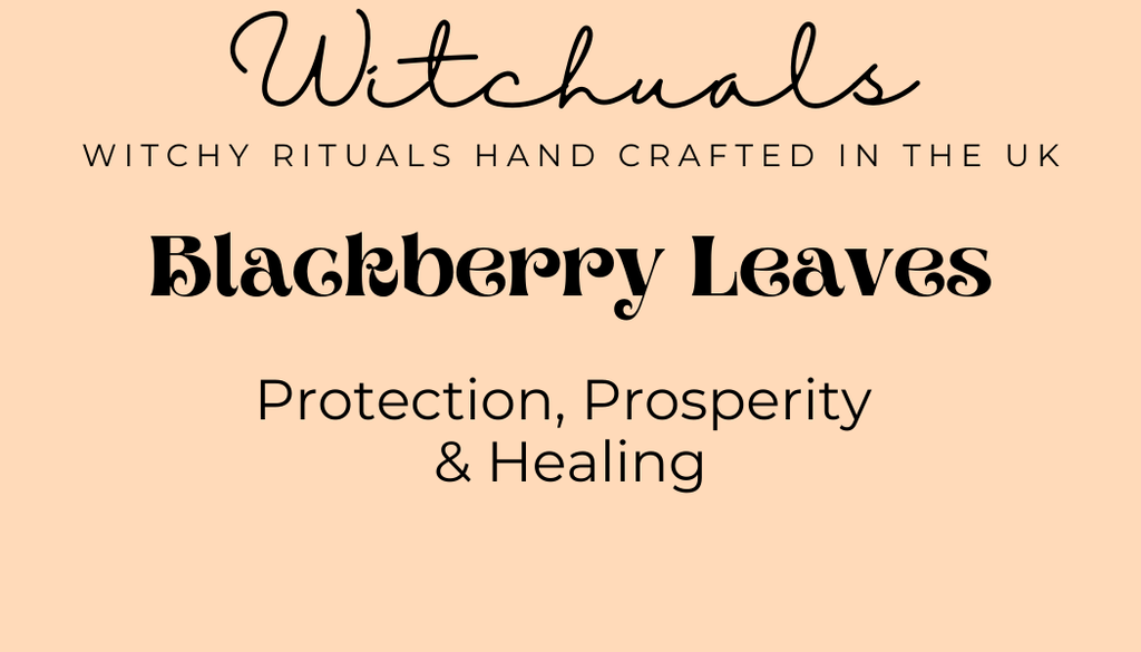 Witchuals - Rituals & Spellwork Apothecary - Blackberry Leaves