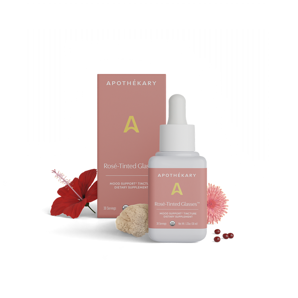 Rosé-Tinted Glasses™ - mood & skin support herbal drops