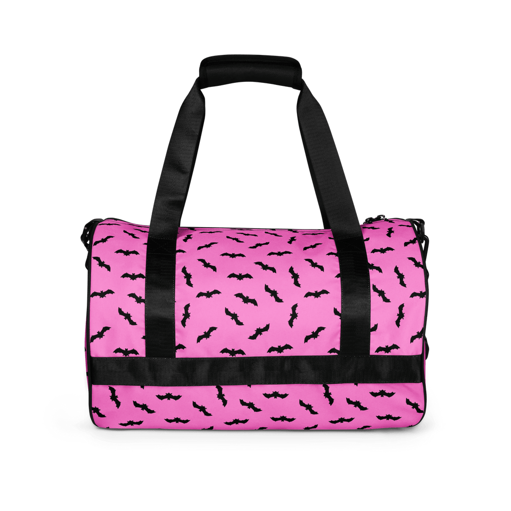 Pink Bats Gym Bag