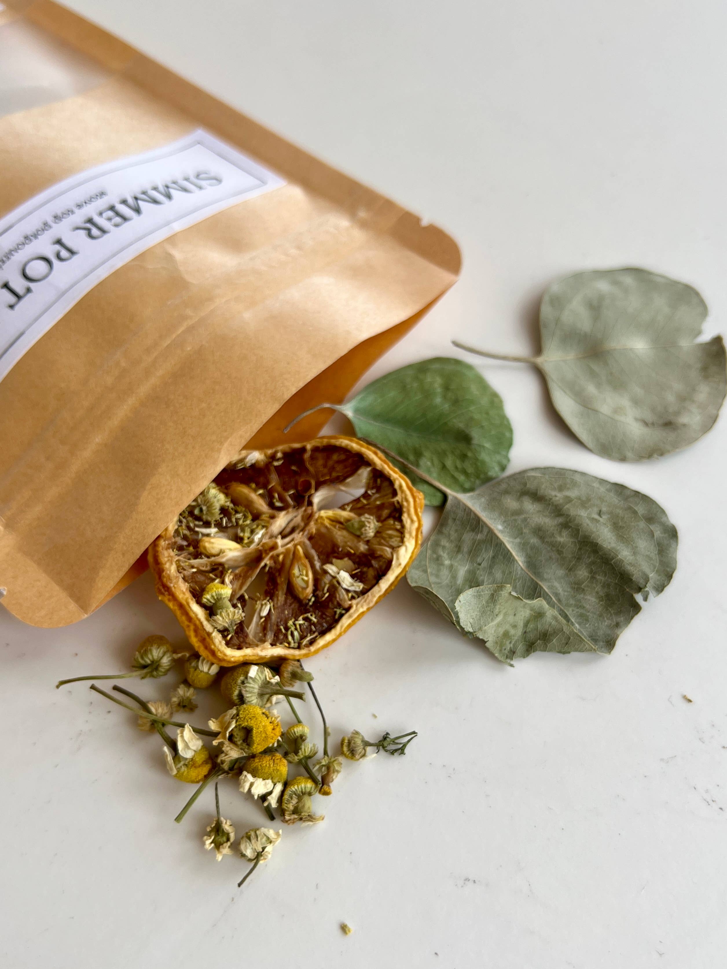 Refresh - Simmer Pot Kit - Eucalyptus, Lemon & Chamomile