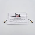 Handwoven Stone 3 Chakra Constellation Bracelet with Card