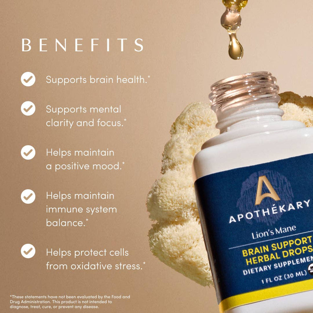 Lion’s Mane Herbal Drops