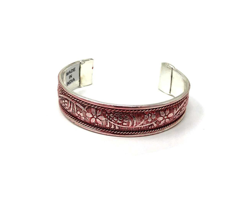 Copper Bracelet (Flower)