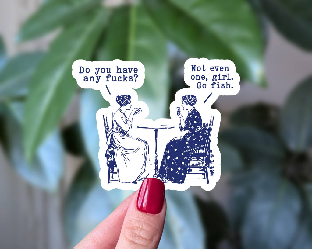 Go Fish Vinyl Sticker