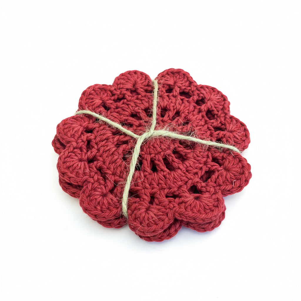 Doily Coasters