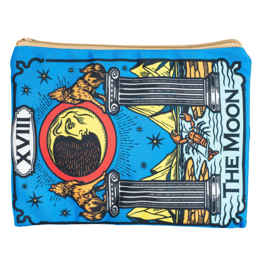 The Moon Tarot Cosmetic Purse