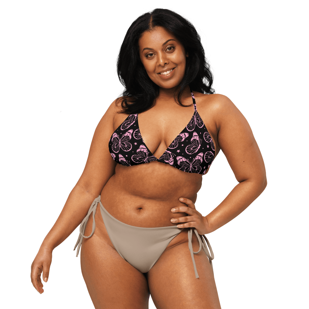 You're My Butterfly Y2K String Bikini Top