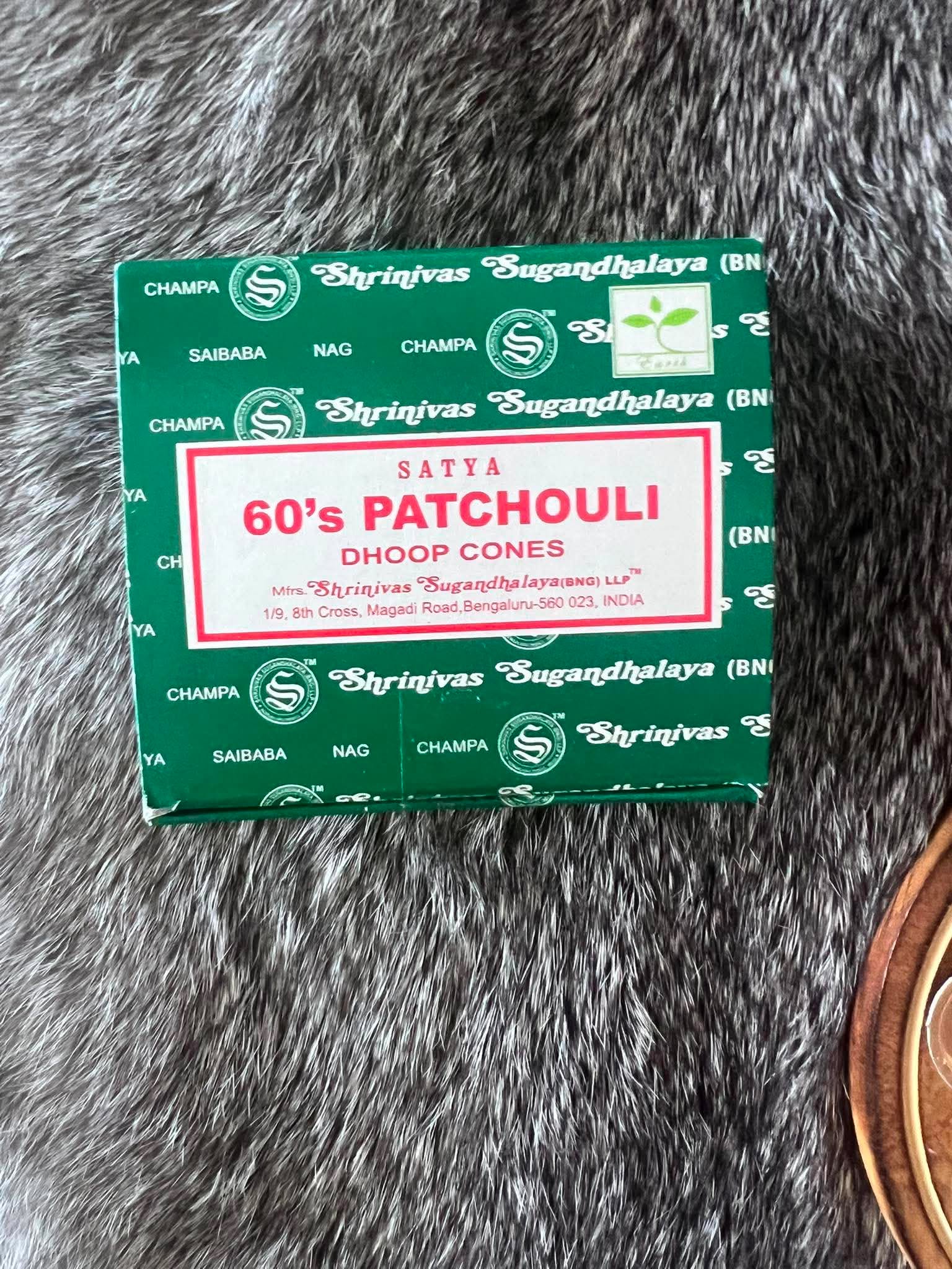 60’s Patchouli cones