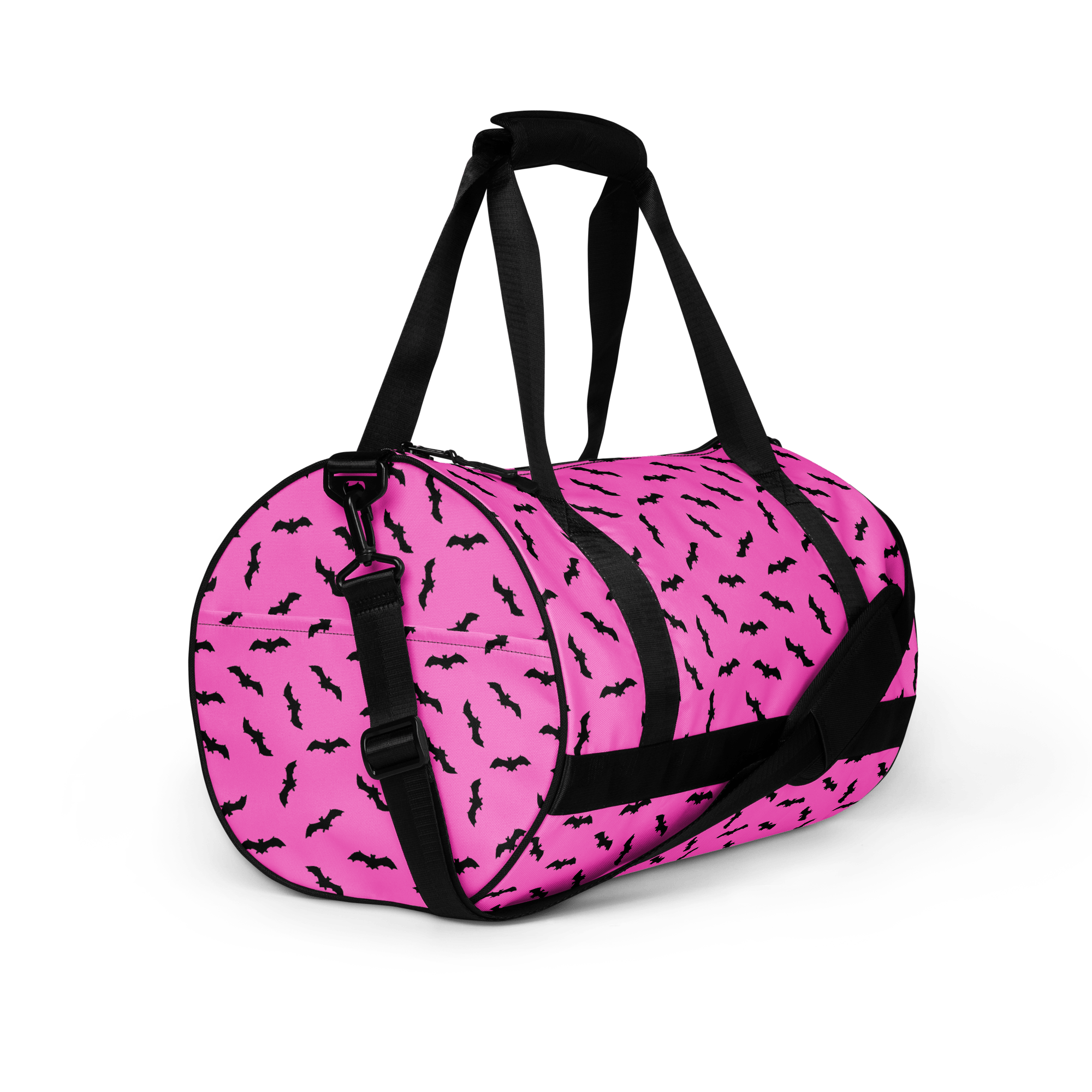 Pink Bats Gym Bag
