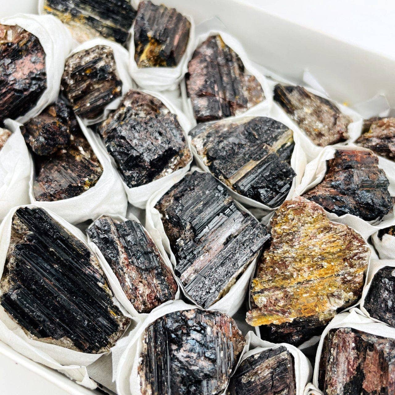 Crystal Tourmaline With Mica - Full Box  (Box-27)