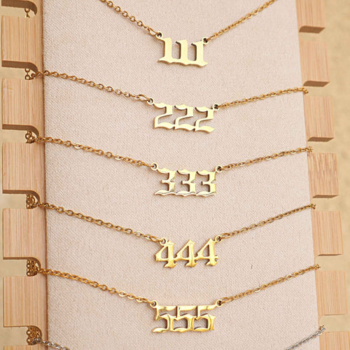 Angel Number Necklace
