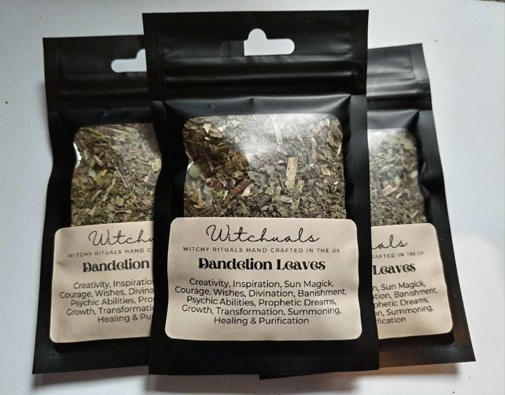 Witchuals - Rituals & Spellwork Apothecary - Dandelion Leaves