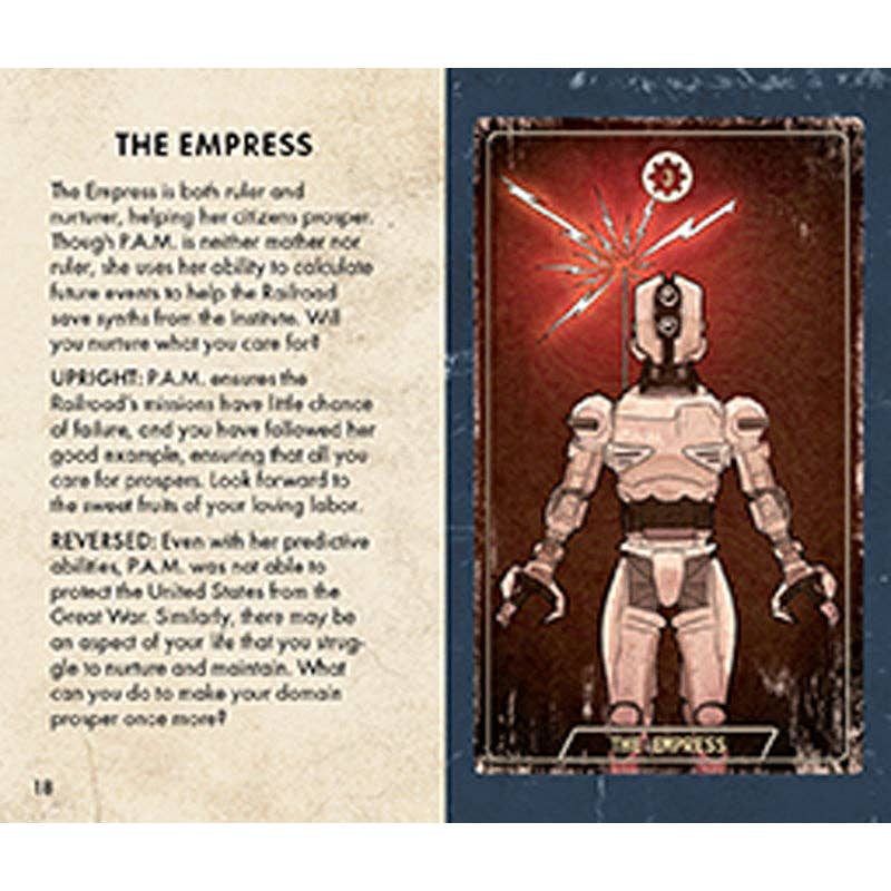 Fallout: The Official Tiny Tarot Deck and Guidebook - SALE!