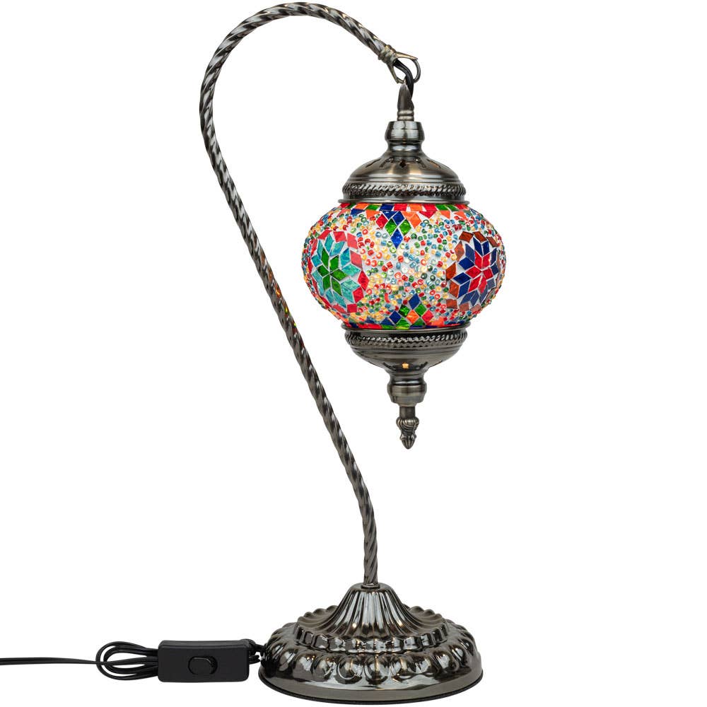 MOSAIC ASSORTED COLORS LAMP