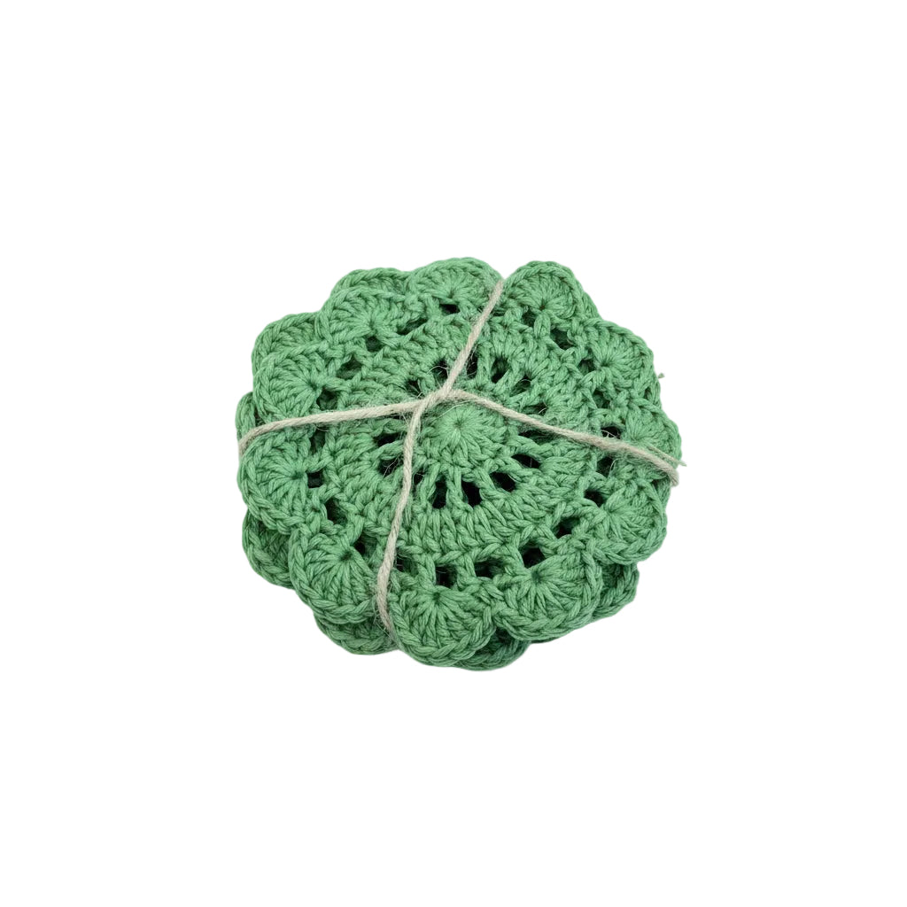 Doily Coasters