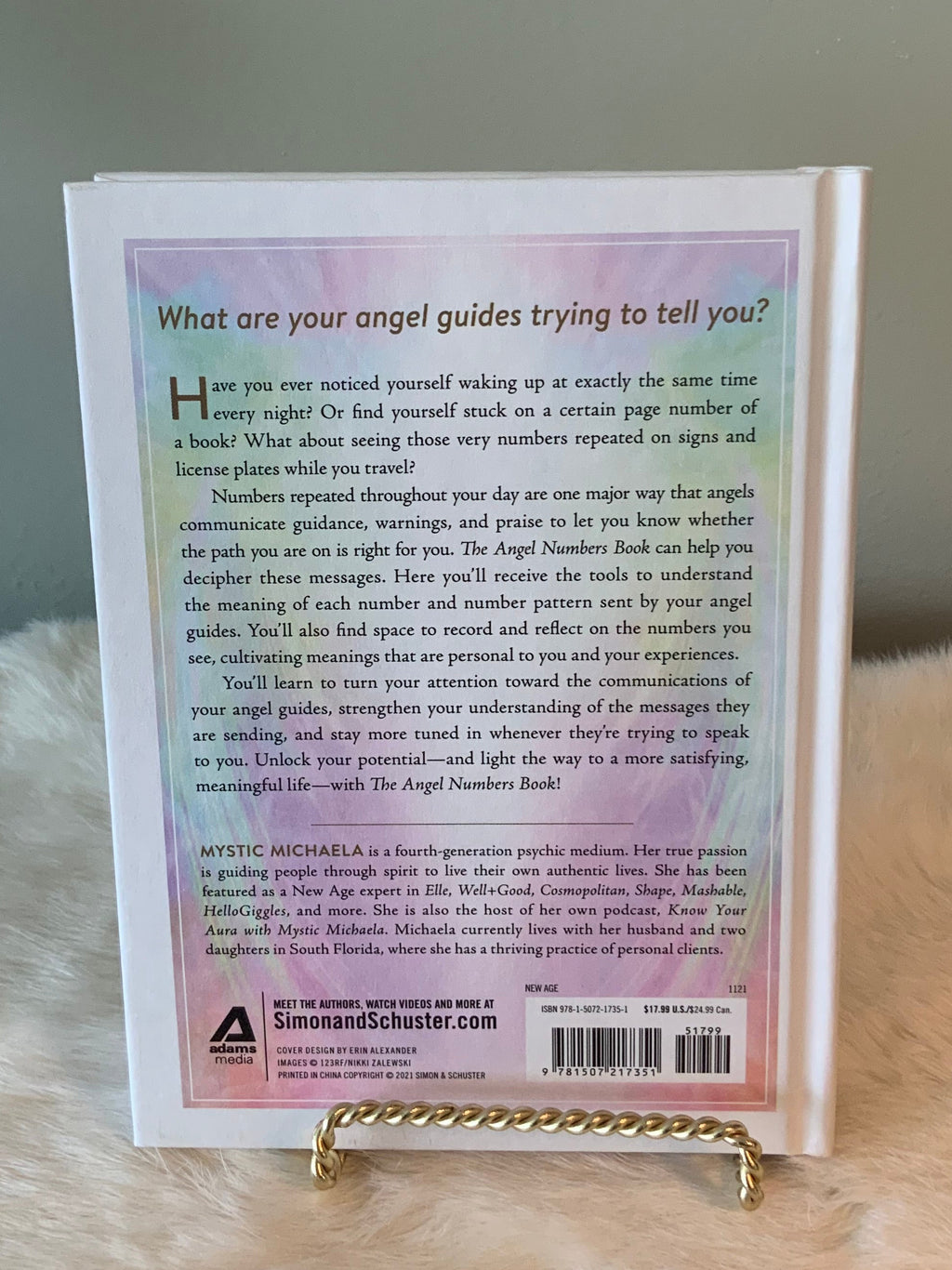 Angel Numbers Book by Mystic Michaela