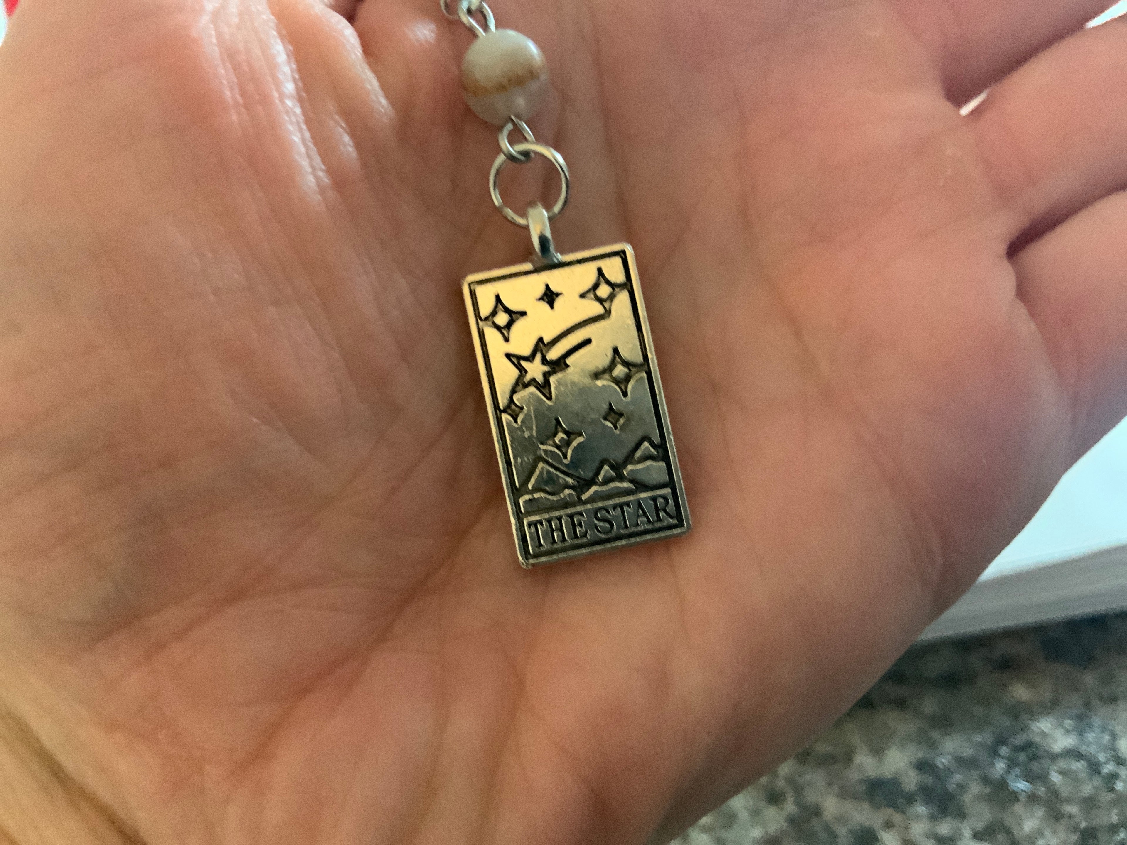 Mini star keychain