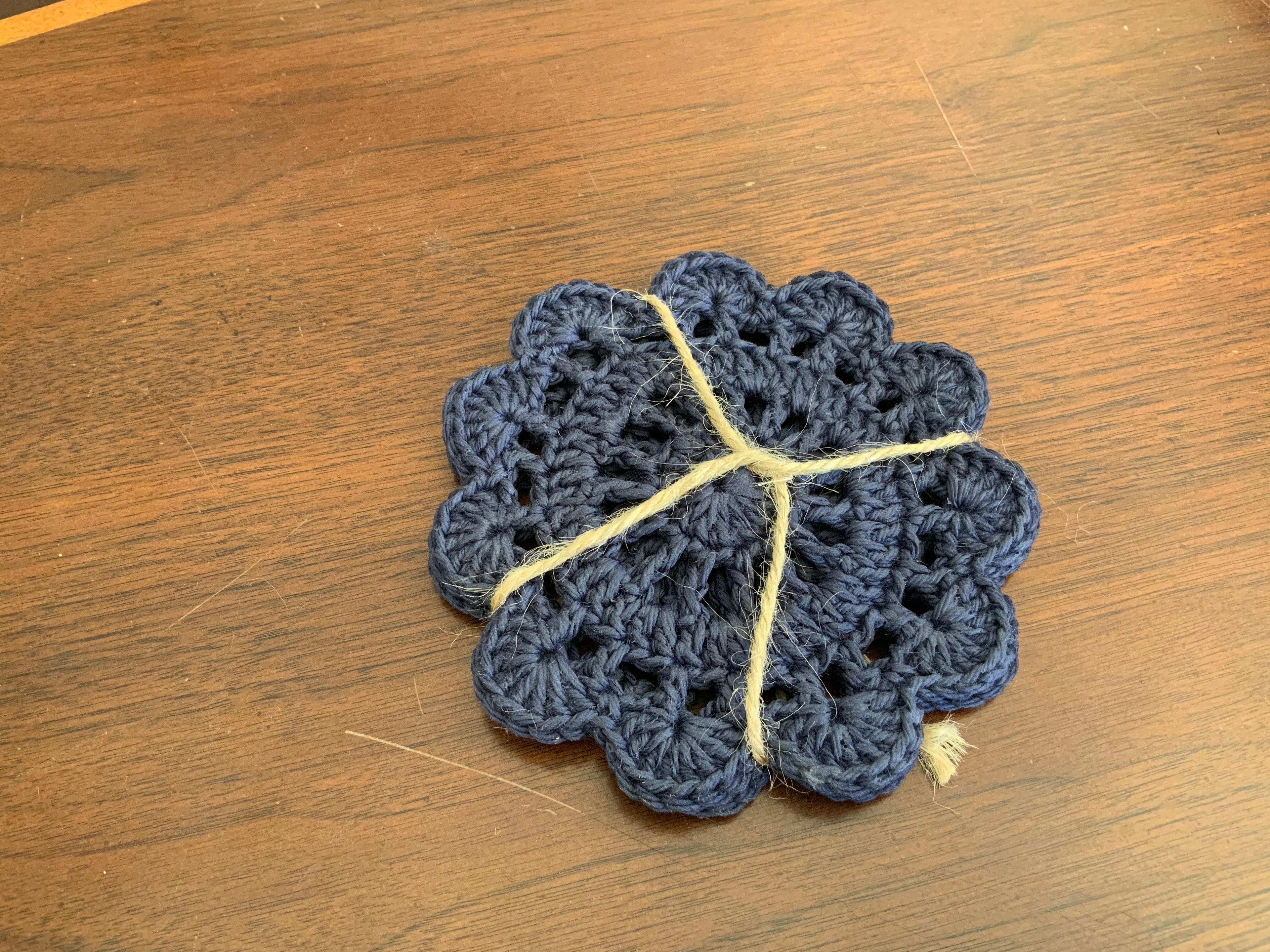 Doily Coasters