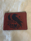 The Raven & Skull Cosmetic Purse