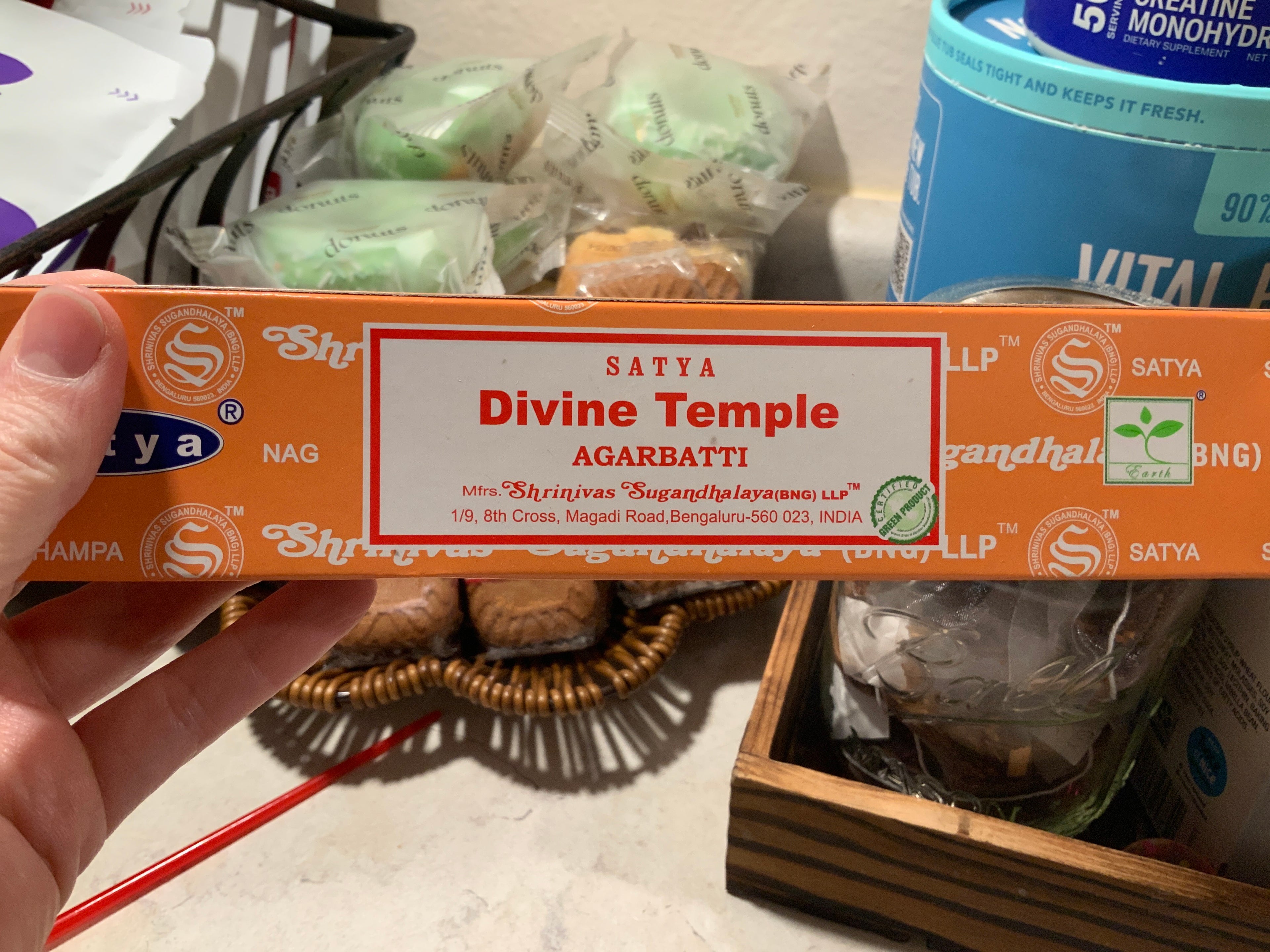 Divine temple sticks